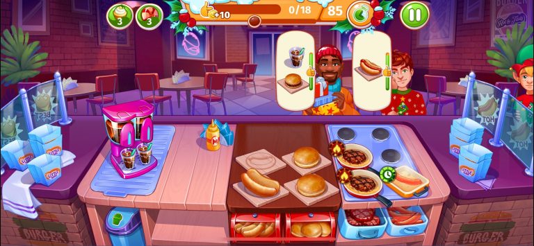 characters in cooking craze game