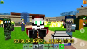 Cops N Robbers(FPS): 3D Pixel