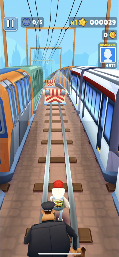 subway surfers for pc controls