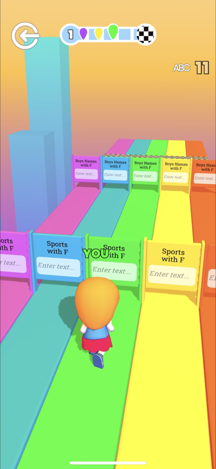 ABC Runner Review The Casual App Gamer