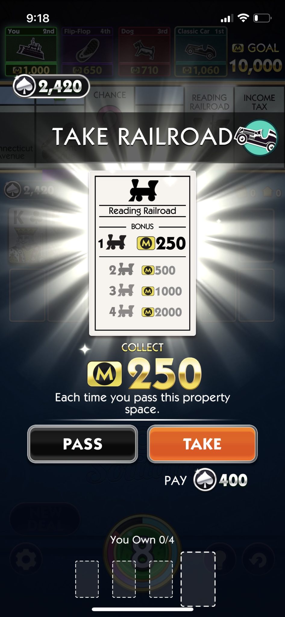 MONOPOLY Solitaire Card Game The Casual App Gamer